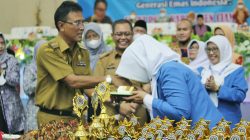 Peringatan HUT IGTKI PGRI ke-75, Bupati HSU Apresiasi Dedikasi Guru PAUD dan TK