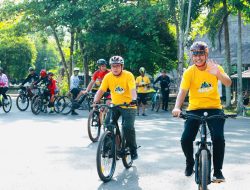 Gowes 2025 di HSU: 957 Peserta Nikmati Indahnya Polder Alabio